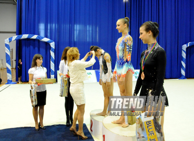 Bədii gimnastika üzrə XX Bakı çempionatı. Bakı, Azərbaycan, 11 oktyabr 2013