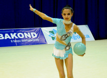 Bədii gimnastika üzrə XX Bakı çempionatı. Bakı, Azərbaycan, 11 oktyabr 2013