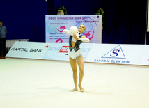 Bədii gimnastika üzrə XX Bakı çempionatı. Bakı, Azərbaycan, 11 oktyabr 2013