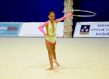 Bədii gimnastika üzrə XX Bakı çempionatı. Bakı, Azərbaycan, 11 oktyabr 2013