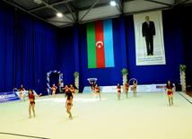 Bədii gimnastika üzrə XX Bakı çempionatı. Bakı, Azərbaycan, 11 oktyabr 2013