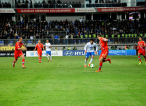 Futbol üzrə "DÇ-2014"ün seçmə mərhələsi çərçivəsində Azərbaycan-Rusiya qarşılaşması. Bakı, Azərbaycan, 15 oktyabr 2013