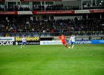 Futbol üzrə "DÇ-2014"ün seçmə mərhələsi çərçivəsində Azərbaycan-Rusiya qarşılaşması. Bakı, Azərbaycan, 15 oktyabr 2013