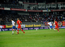 Futbol üzrə "DÇ-2014"ün seçmə mərhələsi çərçivəsində Azərbaycan-Rusiya qarşılaşması. Bakı, Azərbaycan, 15 oktyabr 2013