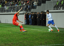 Futbol üzrə "DÇ-2014"ün seçmə mərhələsi çərçivəsində Azərbaycan-Rusiya qarşılaşması. Bakı, Azərbaycan, 15 oktyabr 2013