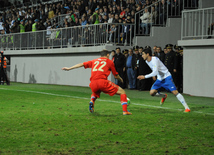 Futbol üzrə "DÇ-2014"ün seçmə mərhələsi çərçivəsində Azərbaycan-Rusiya qarşılaşması. Bakı, Azərbaycan, 15 oktyabr 2013