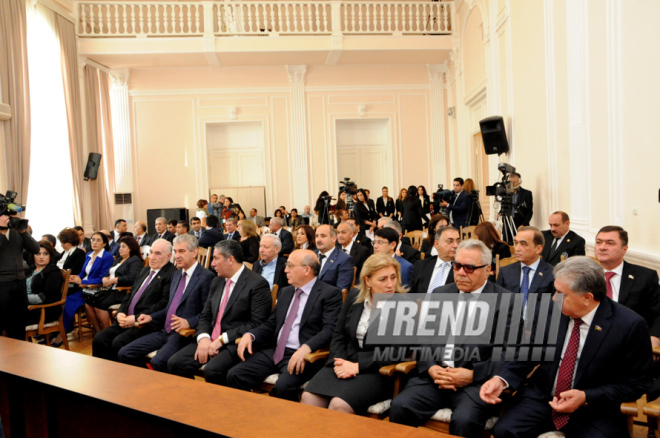 The Plenum of the Azerbaijani Constitutional Court started to approve the Central Election Commission's final protocol on the results of the Azerbaijani presidential election held on October 9. Baku, Azerbaijan, Oct.19, 2013