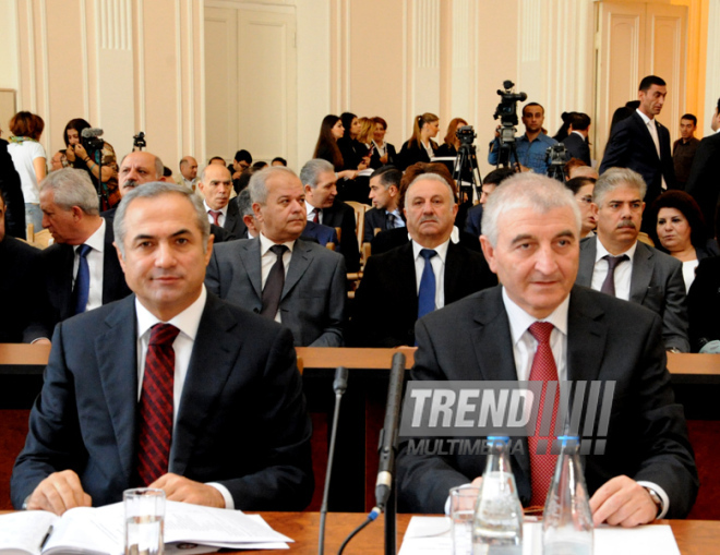 The Plenum of the Azerbaijani Constitutional Court started to approve the Central Election Commission's final protocol on the results of the Azerbaijani presidential election held on October 9. Baku, Azerbaijan, Oct.19, 2013