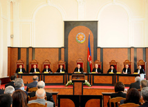 The Plenum of the Azerbaijani Constitutional Court started to approve the Central Election Commission's final protocol on the results of the Azerbaijani presidential election held on October 9. Baku, Azerbaijan, Oct.19, 2013