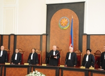 The Plenum of the Azerbaijani Constitutional Court started to approve the Central Election Commission's final protocol on the results of the Azerbaijani presidential election held on October 9. Baku, Azerbaijan, Oct.19, 2013