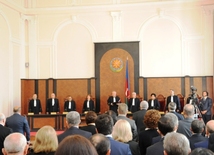 The Plenum of the Azerbaijani Constitutional Court started to approve the Central Election Commission's final protocol on the results of the Azerbaijani presidential election held on October 9. Baku, Azerbaijan, Oct.19, 2013