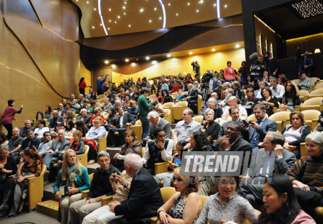 Opening of  Baku International Jazz Festival. Baku, Azerbaijan, Oct.23, 2013