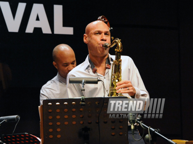 Opening of  Baku International Jazz Festival. Baku, Azerbaijan, Oct.23, 2013