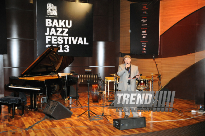 Opening of  Baku International Jazz Festival. Baku, Azerbaijan, Oct.23, 2013