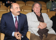 World-famous actor Gerard Depardieu.was among the guests. Baku, Azerbaijan, Oct.23, 2013