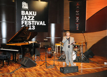 Opening of  Baku International Jazz Festival. Baku, Azerbaijan, Oct.23, 2013