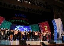 Club of the Funny and Inventive international tournament for Azerbaijani President's Cup held with participation of the strongest teams. Baku, Azerbaijan, Oct.23, 2013