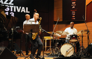 Opening of  Baku International Jazz Festival. Baku, Azerbaijan, Oct.23, 2013