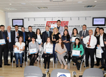 Day.Az media company awards winners with "People's Choice" premium. Baku, Azerbaijan, Nov.15, 2013