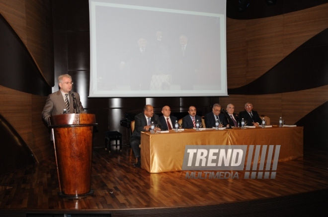 The presentation of the book entitled "Occupation of Azerbaijan by Armenia. Analytical Chronicle". Baku, Azerbaijan, Nov.18, 2013