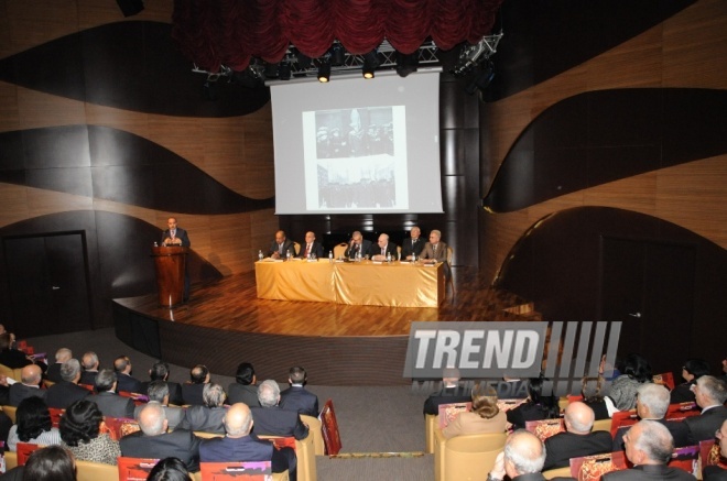 The presentation of the book entitled "Occupation of Azerbaijan by Armenia. Analytical Chronicle". Baku, Azerbaijan, Nov.18, 2013