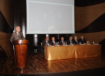 The presentation of the book entitled "Occupation of Azerbaijan by Armenia. Analytical Chronicle". Baku, Azerbaijan, Nov.18, 2013