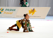 Bədii gimnastika üzrə 20-ci Azərbaycan çempionatının qalibləri müəyyən edilib. İsmayıllı, Azərbaycan, 19 noyabr 2013