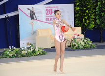 Bədii gimnastika üzrə 20-ci Azərbaycan çempionatı. İsmayıllı, Azərbaycan, 19 noyabr 2013