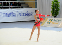 Bədii gimnastika üzrə 20-ci Azərbaycan çempionatı. İsmayıllı, Azərbaycan, 19 noyabr 2013