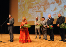 Ceremonial opening of First Baku International Tourism Film Festival. Baku, Azerbaijan, Nov.20, 2013