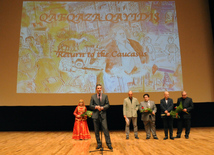 Ceremonial opening of First Baku International Tourism Film Festival. Baku, Azerbaijan, Nov.20, 2013