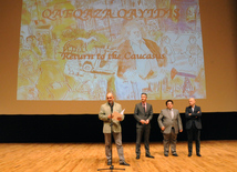 Ceremonial opening of First Baku International Tourism Film Festival. Baku, Azerbaijan, Nov.20, 2013