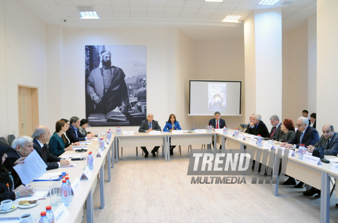 A round table on ‘Scientific Center of Azerbaijan and Caucasian Studies named after Nizami Ganjavi under Oxford University’ was held in Baku branch of the Lomonosov Moscow State University. Baku, Azerbaijan, Nov.21, 2013