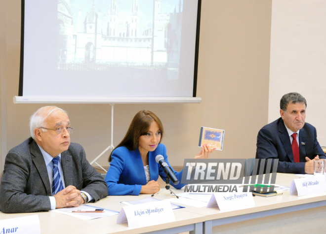 A round table on ‘Scientific Center of Azerbaijan and Caucasian Studies named after Nizami Ganjavi under Oxford University’ was held in Baku branch of the Lomonosov Moscow State University. Baku, Azerbaijan, Nov.21, 2013