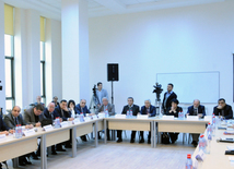 A round table on ‘Scientific Center of Azerbaijan and Caucasian Studies named after Nizami Ganjavi under Oxford University’ was held in Baku branch of the Lomonosov Moscow State University. Baku, Azerbaijan, Nov.21, 2013