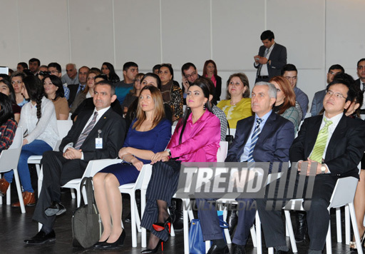 Winners and finalists of "Eco Picture Diary 2013" international contest national round awarded at Heydar Aliyev Center.Baku, Azerbaijan, Dec.10, 2013