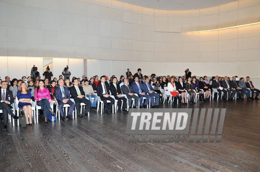 Winners and finalists of "Eco Picture Diary 2013" international contest national round awarded at Heydar Aliyev Center.Baku, Azerbaijan, Dec.10, 2013