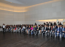 Winners and finalists of "Eco Picture Diary 2013" international contest national round awarded at Heydar Aliyev Center.Baku, Azerbaijan, Dec.10, 2013