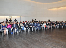 Winners and finalists of "Eco Picture Diary 2013" international contest national round awarded at Heydar Aliyev Center.Baku, Azerbaijan, Dec.10, 2013