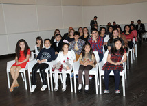 Winners and finalists of "Eco Picture Diary 2013" international contest national round awarded at Heydar Aliyev Center.Baku, Azerbaijan, Dec.10, 2013