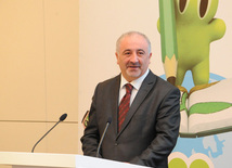 Winners and finalists of "Eco Picture Diary 2013" international contest national round awarded at Heydar Aliyev Center.Baku, Azerbaijan, Dec.10, 2013