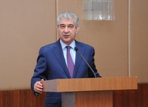 Azerbaijan’s Deputy Prime Minister, Deputy Chairman of the New Azerbaijan Party, Ali Ahmadov said at the event that the national leader, Heydar Aliyev is not and will not be forgotten. Baku, Azerbaijan, Dec.11, 2013