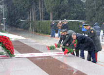 Azerbaijani public visits Alley of Honor on 10th anniversary of Heydar Aliyev’s demise. Baku, Azerbaijan, Dec.12, 2013