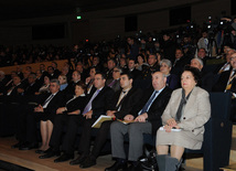 The fourteenth Congress of Azerbaijani teachers. Baku, Azerbaijan, Dec.14, 2013