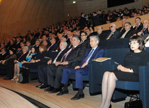 The fourteenth Congress of Azerbaijani teachers. Baku, Azerbaijan, Dec.14, 2013