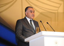 The fourteenth Congress of Azerbaijani teachers. Baku, Azerbaijan, Dec.14, 2013