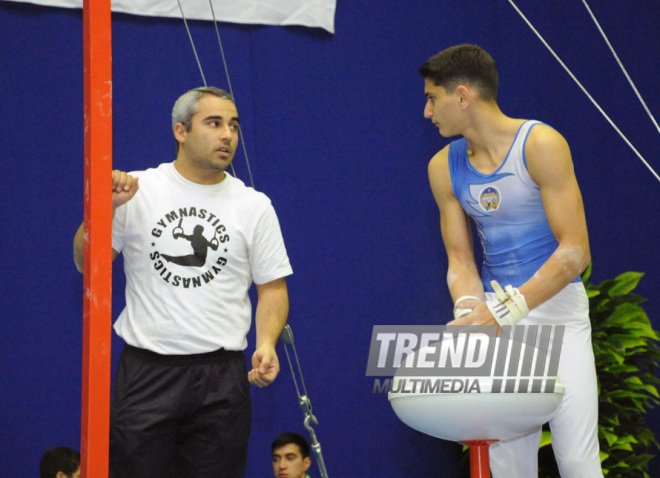 İdman gimnastikası, akrobatika və tamblinq üzrə birləşmiş Azərbaycan çempionatı. Bakı, Azərbaycan, 18 dekabr 2013