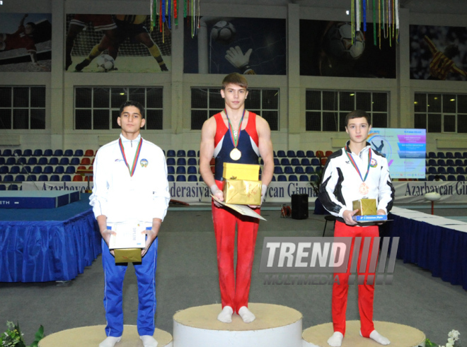 İdman gimnastikası, akrobatika və tamblinq üzrə birləşmiş Azərbaycan çempionatı. Bakı, Azərbaycan, 18 dekabr 2013