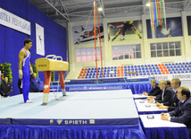 İdman gimnastikası, akrobatika və tamblinq üzrə birləşmiş Azərbaycan çempionatı. Bakı, Azərbaycan, 18 dekabr 2013