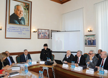 Presentation of book titled “Legacy, innovativeness and dynamism in public administration. Chronicle of Ilham Aliyev’s activity as president: review of official receptions and visits (2008-2013)”. Baku, Azerbaijan, Dec.18, 2013